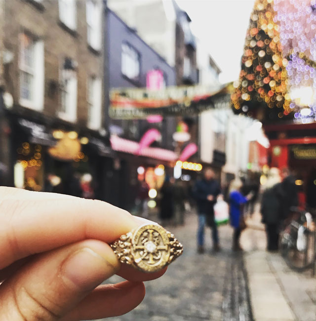 Ring found in Temple Bar, Dublin