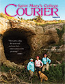 courier cover art for the summer 2016 issue