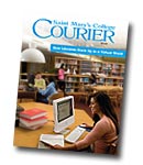 courier cover art for the fall 2009 issue