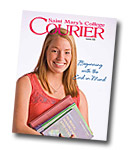 courier cover art for the summer 2009 issue