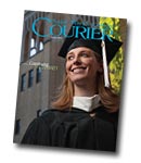 courier cover art for the summer 2010 issue