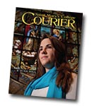 courier cover art for the winter 2010 issue