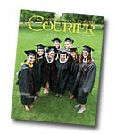 courier cover art for the summer 2011 issue