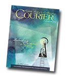 courier cover art for the winter 2012 issue