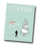 courier cover art for the summer 2013 issue