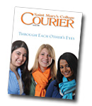 courier cover art for the summer 2008 issue