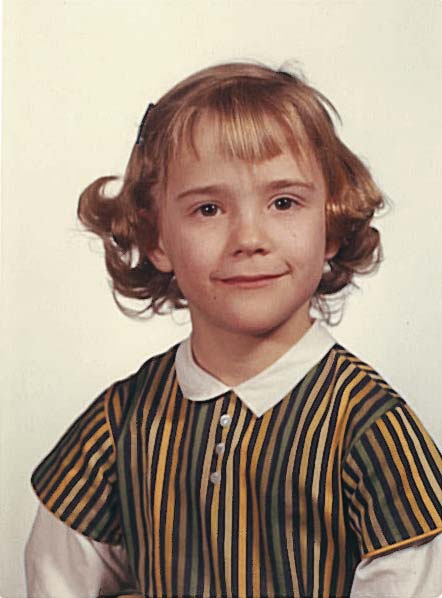 Elementary School Picture of Jan