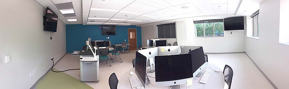 Renovated computer lab