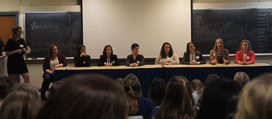 Alumnae Return for STEM DAY