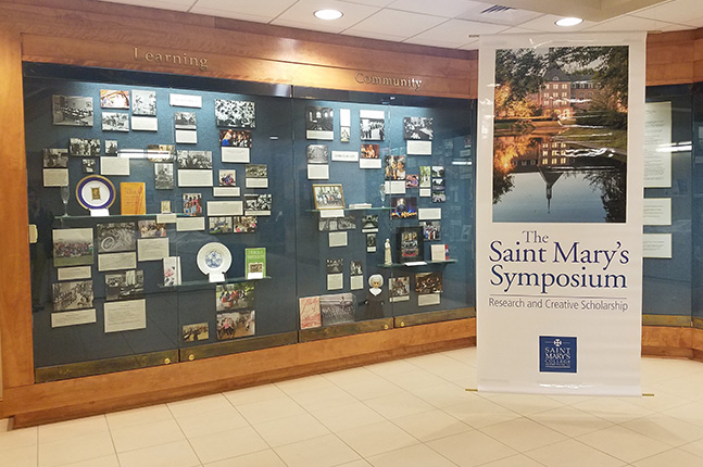 Saint Mary's Symposium banner