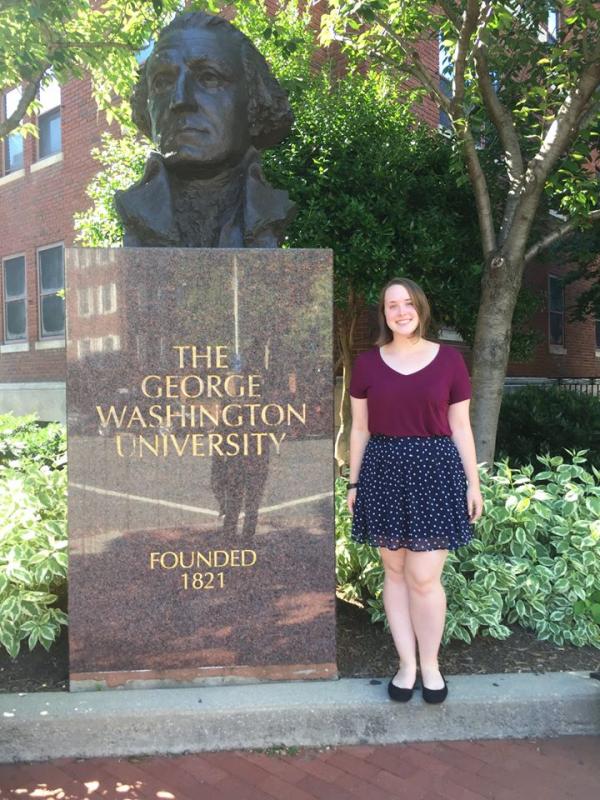 Kasey McGough at George Washington University