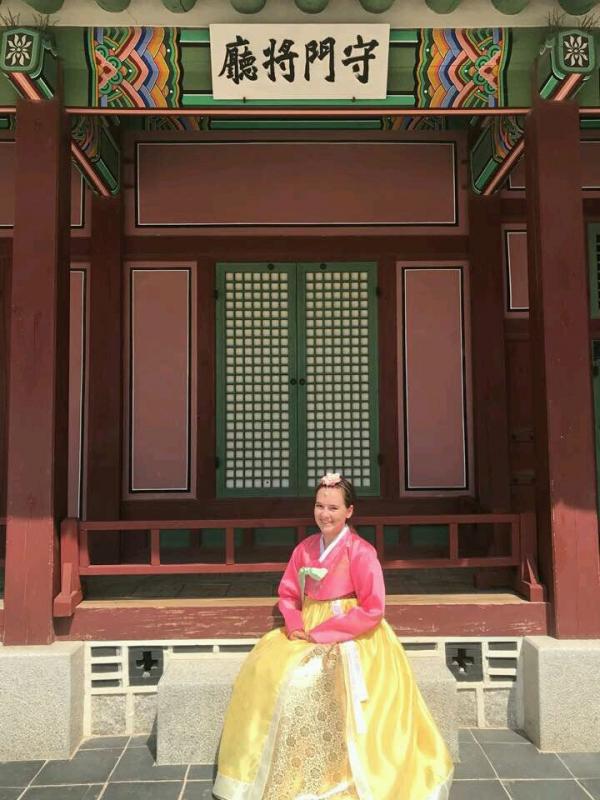 Noreen Maloney in South Korea