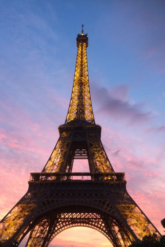 Eiffel Tower in Paris – Saint Mary's Student Photo
