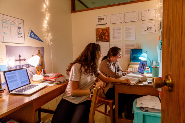 McCandless Hall study carrel