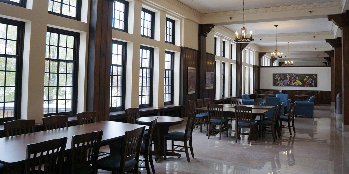 Reignbeaux Lounge is a great place to study or hang out