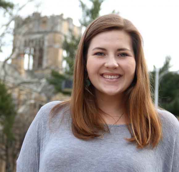 Caroline Blue is a Communication Studies major