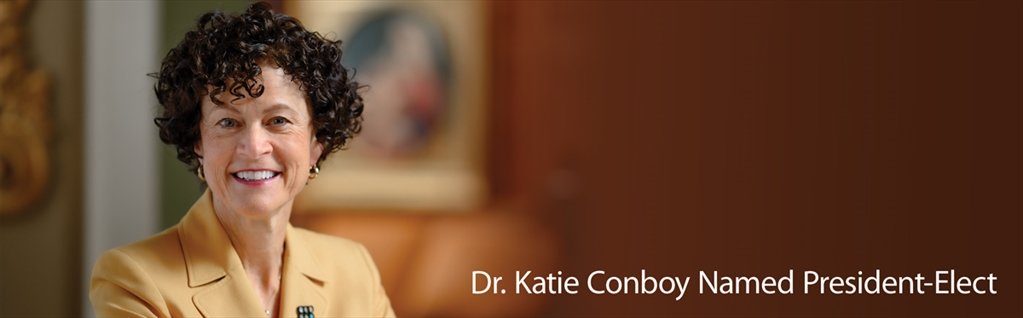 Dr. Katie Conboy Named 14th President