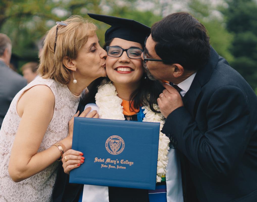 parents with graduate