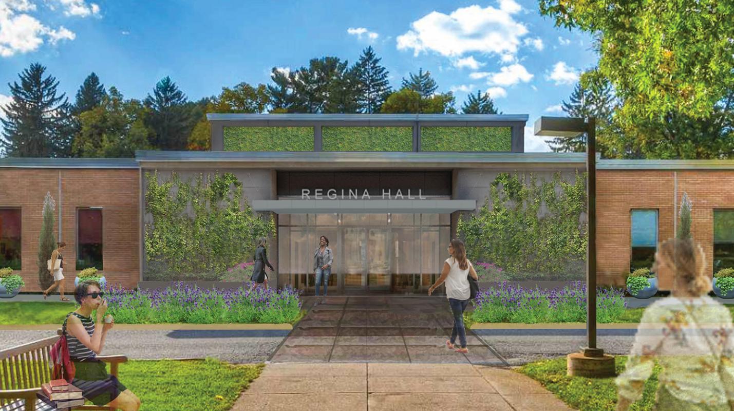 Regina Hall Exterior Rendering