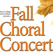 Choral concert poster