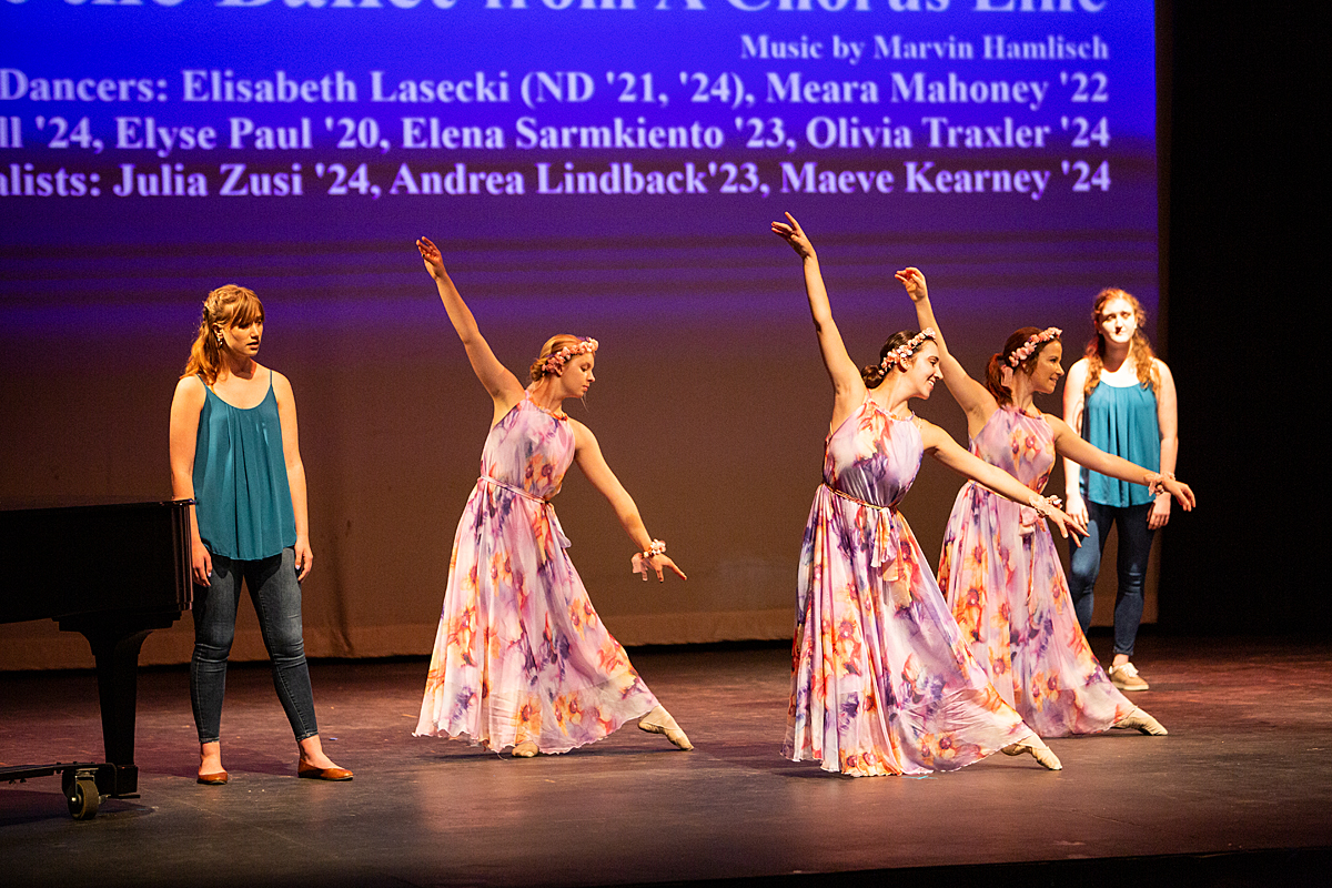 Dancers perform in symposium