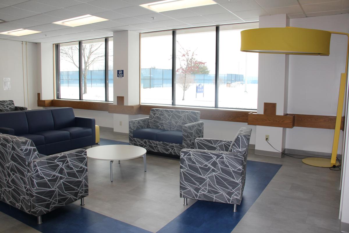 Lounge in McCandless Hall
