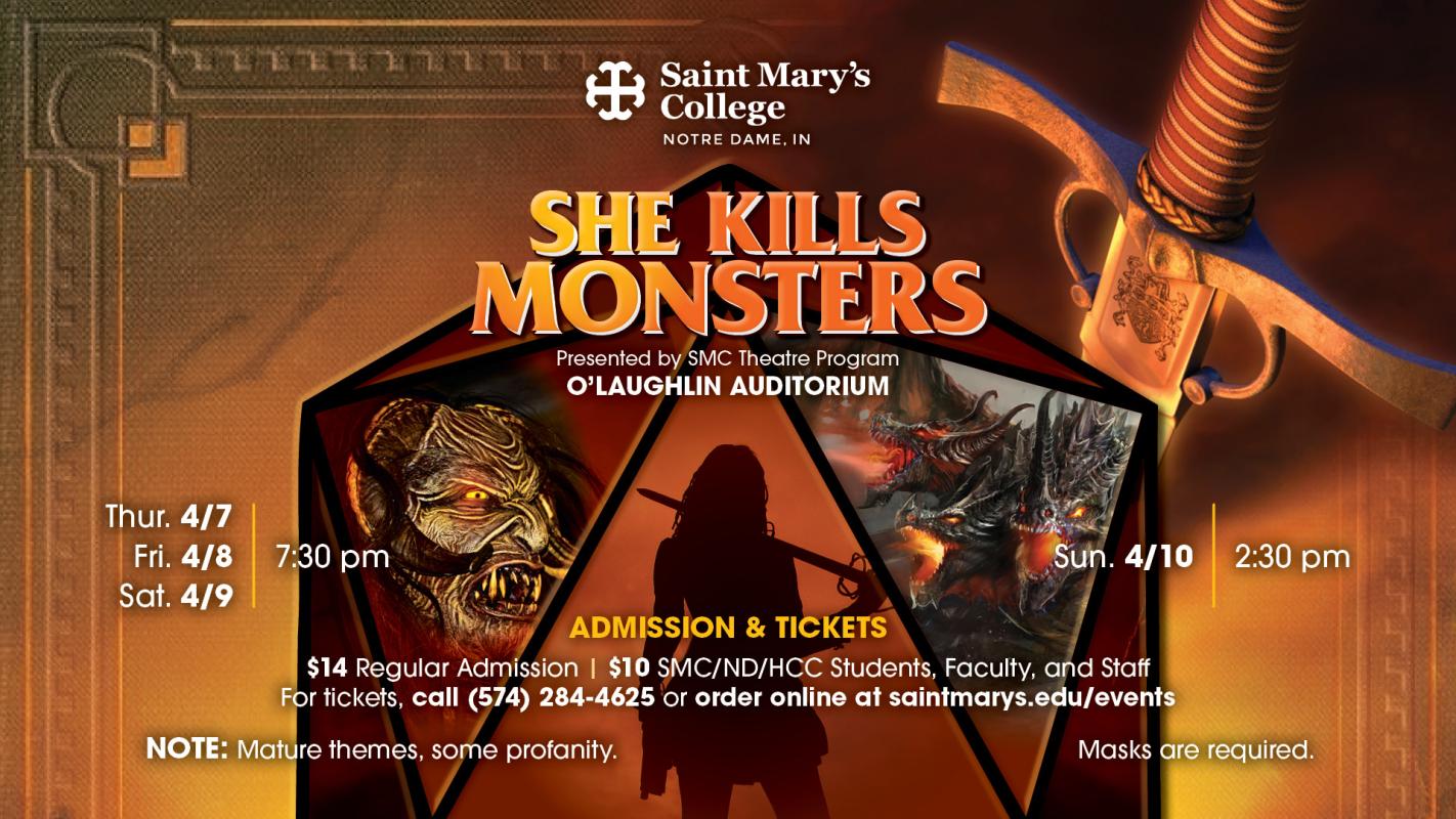 She Kills Monsters poster