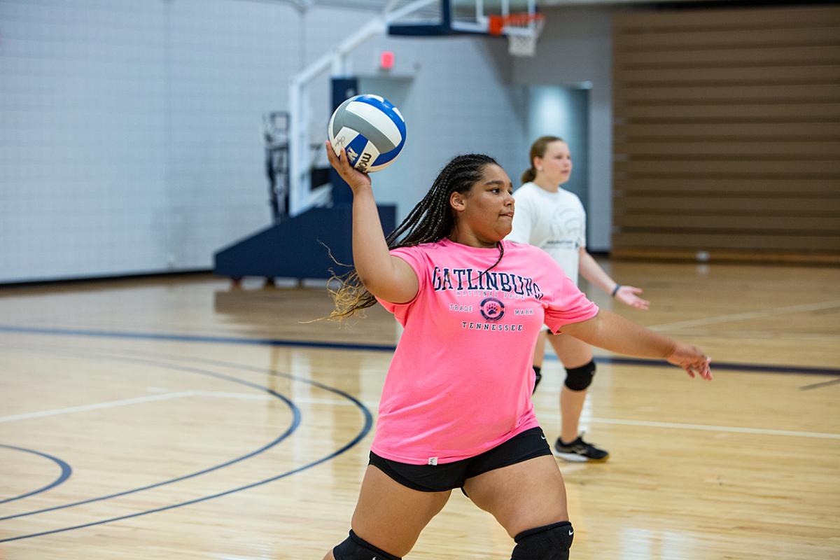 Volleyball camp