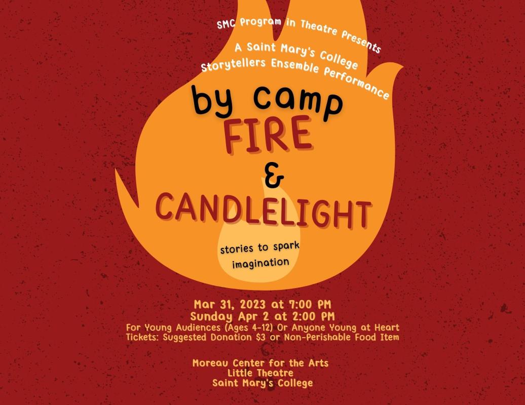 Campfire and Candlelight Poster