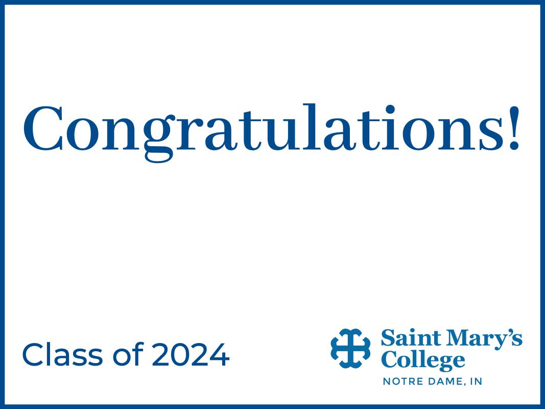 Yard Sign_Customize Congratulations Class of 2022_WhiteBkg