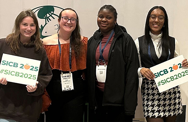 Students at Bio Conference