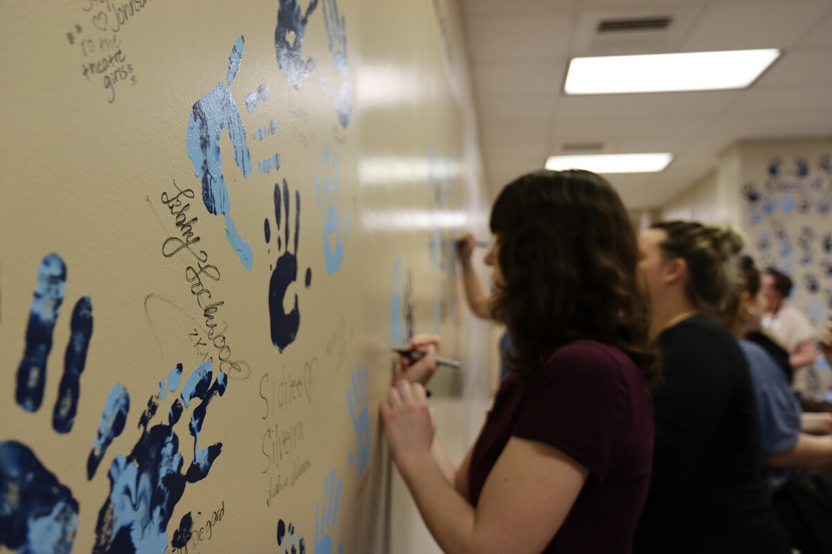 Handprints in the Tunnels