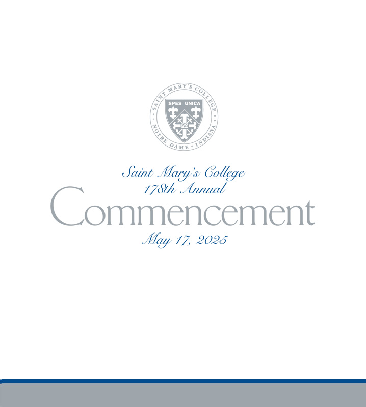 Cover of Commencement Program 2025