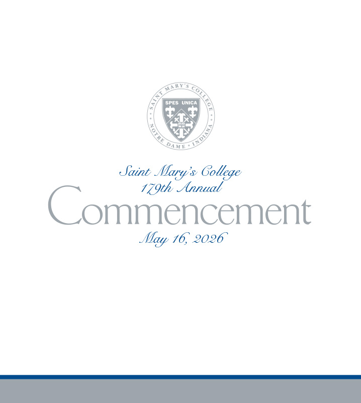 Cover of Commencement Program 2026