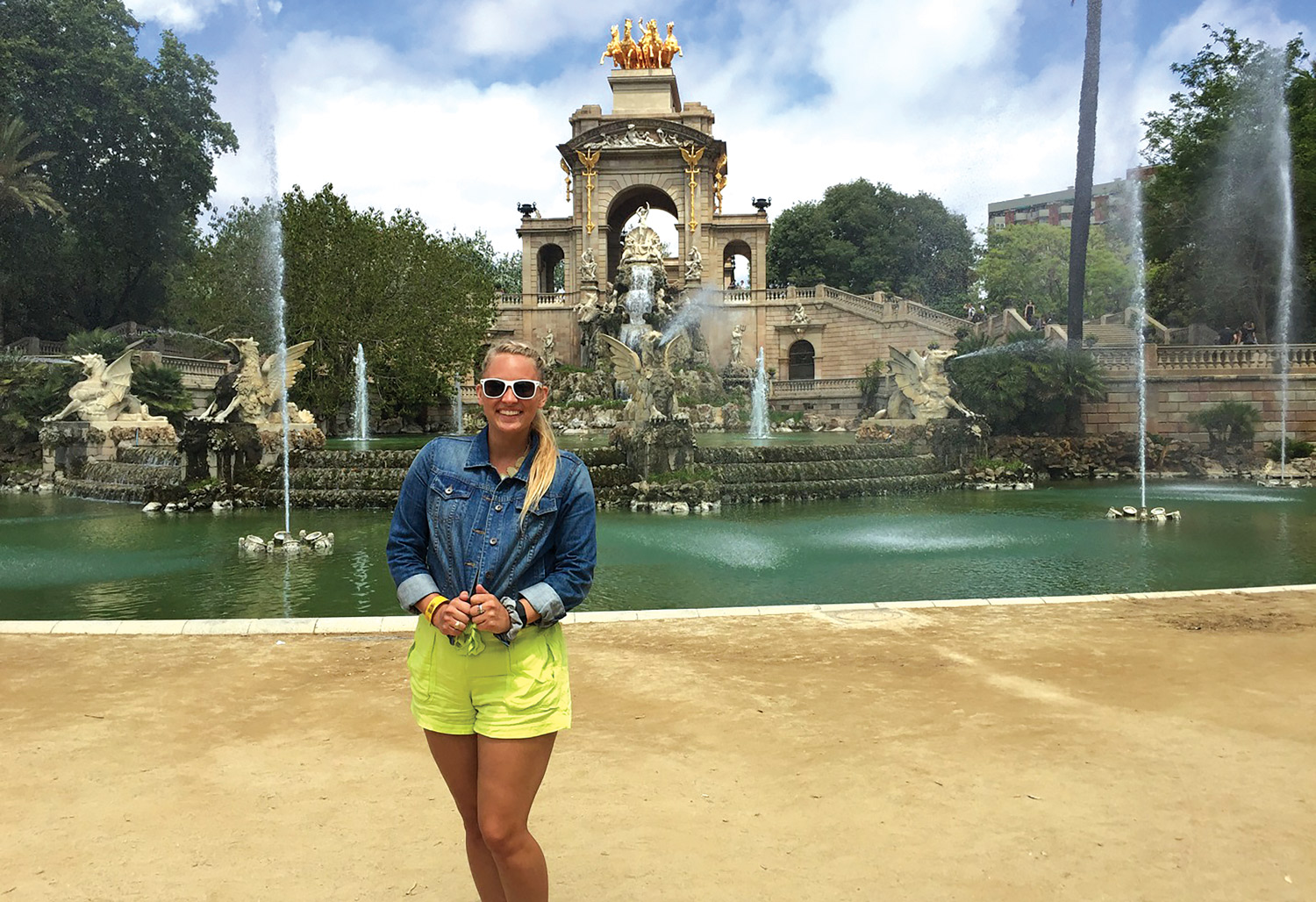 Brenna Leahy studies abroad as a Saint Mary