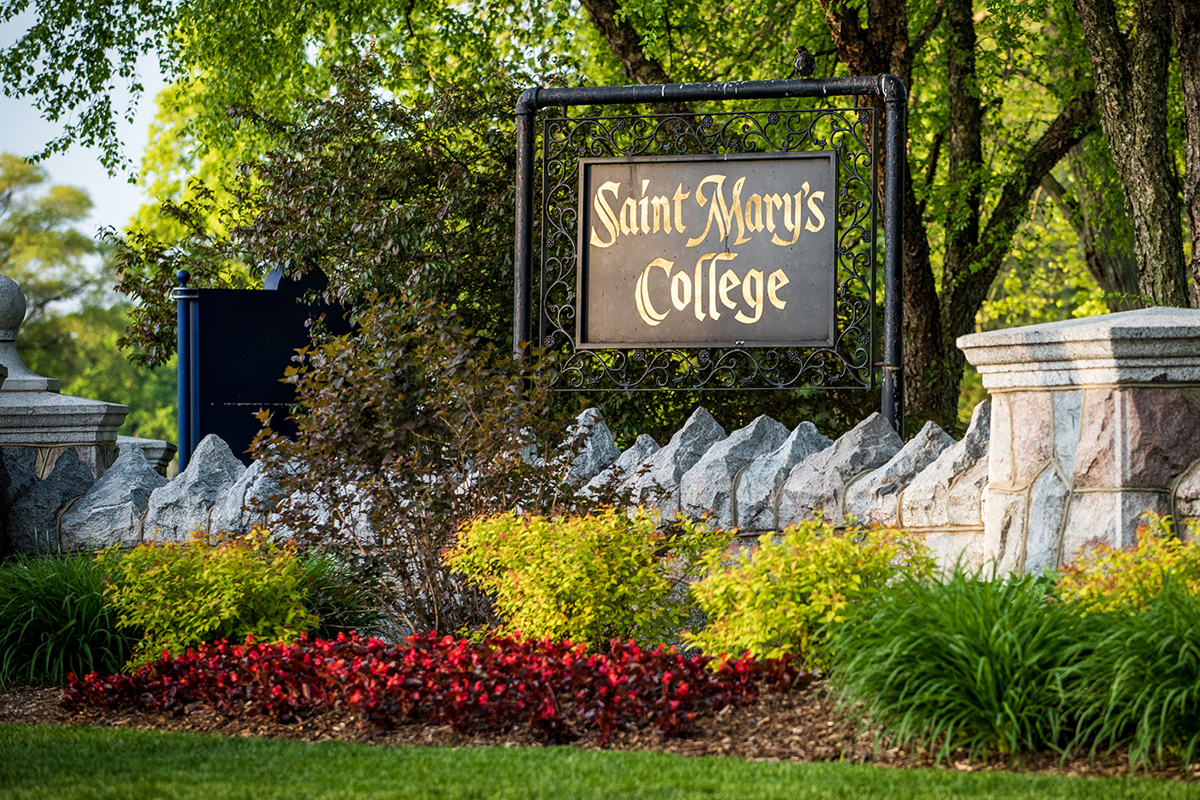 Saint Mary's College entrance