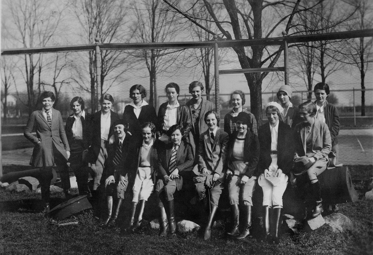 Equestrian Club circa 1930 at Saint Mary