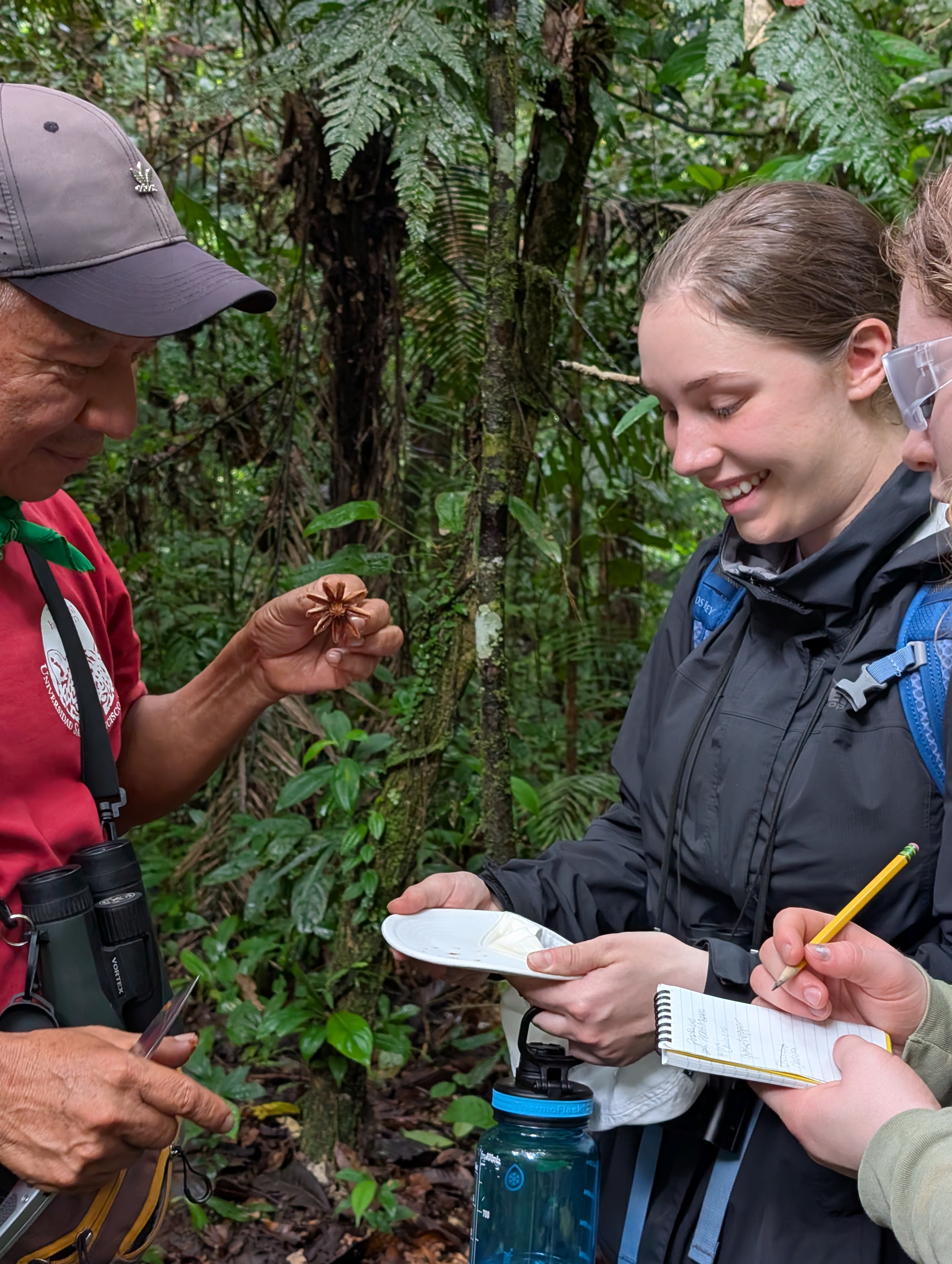 Grace Katsekes '26 explores the biodiversity of the Ecuadorian Amazon.