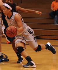 Shanlynn Bias scored a game-high 15 points.