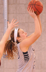 Krista Knapke scored a career-high 24 points.