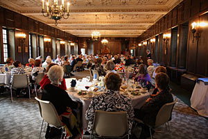 Reunion dinner in Stapleton Lounge, 2009.