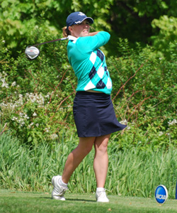 Doyle O'Brien turned in the program's best NCAA single round with a 72 on Thursday.