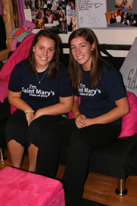 Taylor Romens '13 and Meghan Casey '13