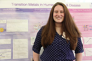 Chemistry major Erin Reinhart ’15 was awarded a National Science Foundation (NSF) Graduate Research Fellowship.