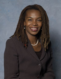 Stephanie Hightower, 1980 Olympian, Board Chairperson of the USA Track & Field Association, and President/CEO of the Columbus Urban League