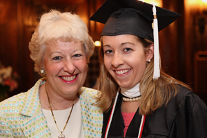 Catherine Kleinschmidt '78 and Laura Kleinschmidt '09