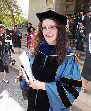 Laura Williamson Ambrose, assistant professor of humanistic studies, is the 2013 recipient of the Maria Pieta Award.