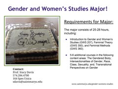 Gender and Women's Studies