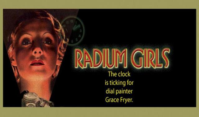 Radium Girls Poster - the clock is ticking for dial painter Grace Fryer