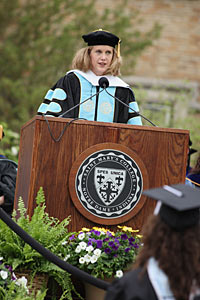 Therese Johnson Borchard '93 Commencement Speaker